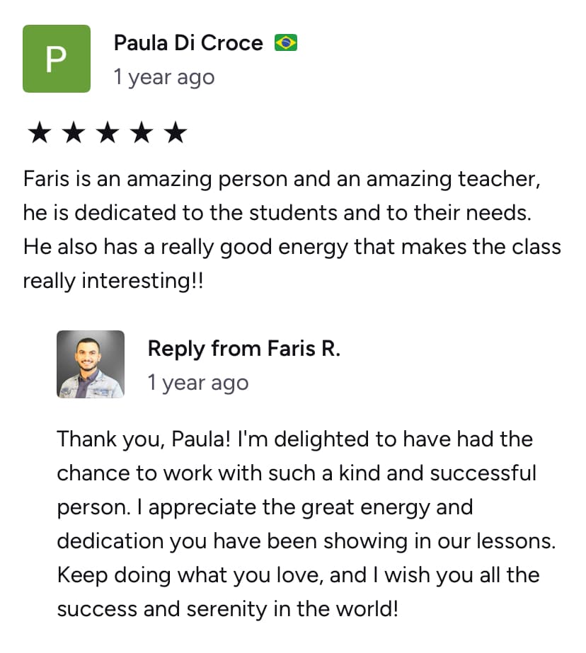 Review from Paula Di Croce