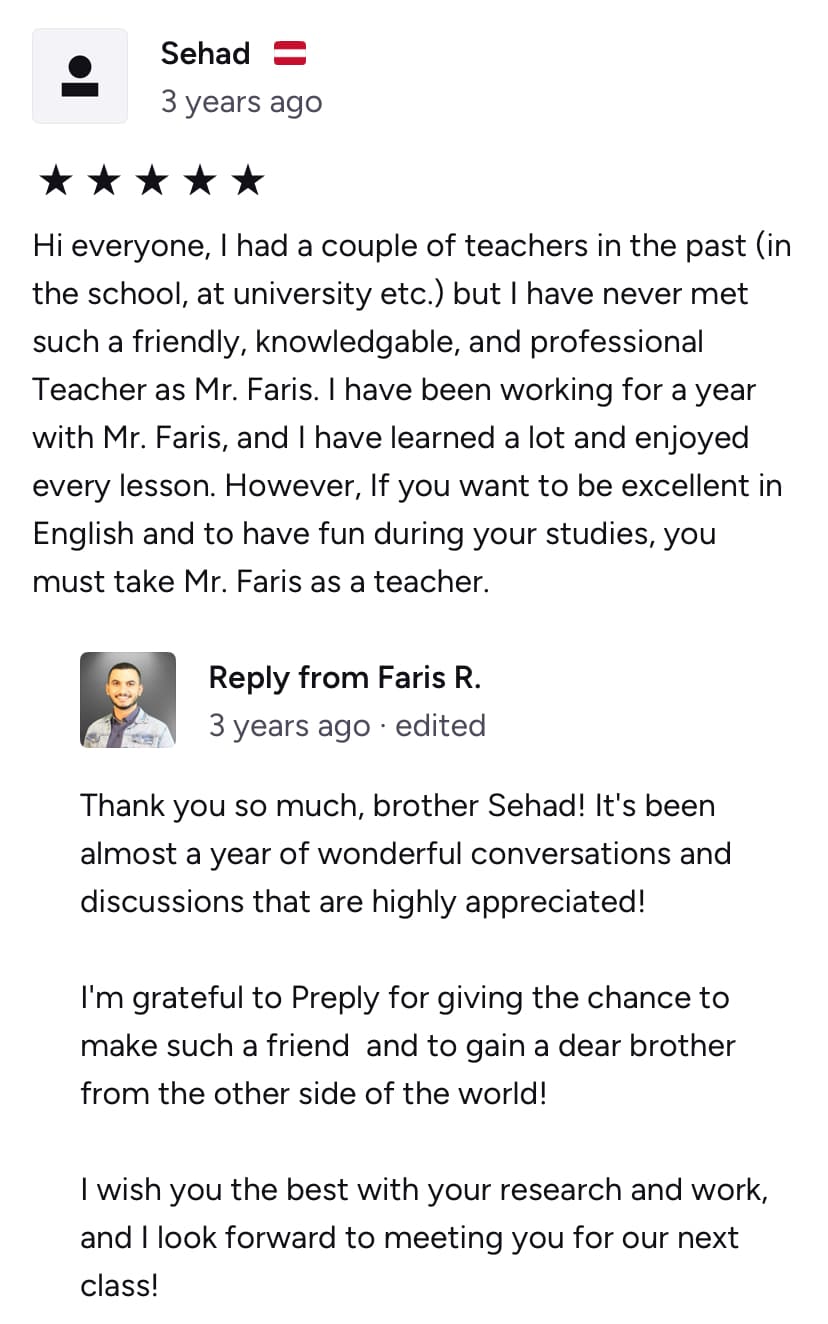 Review from Sehad
